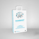 Rx Shopping Blue Pharmacy Bag