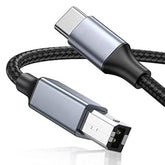 USB C Printer Cable 6Feet, USB Type B 2.0 to Type C