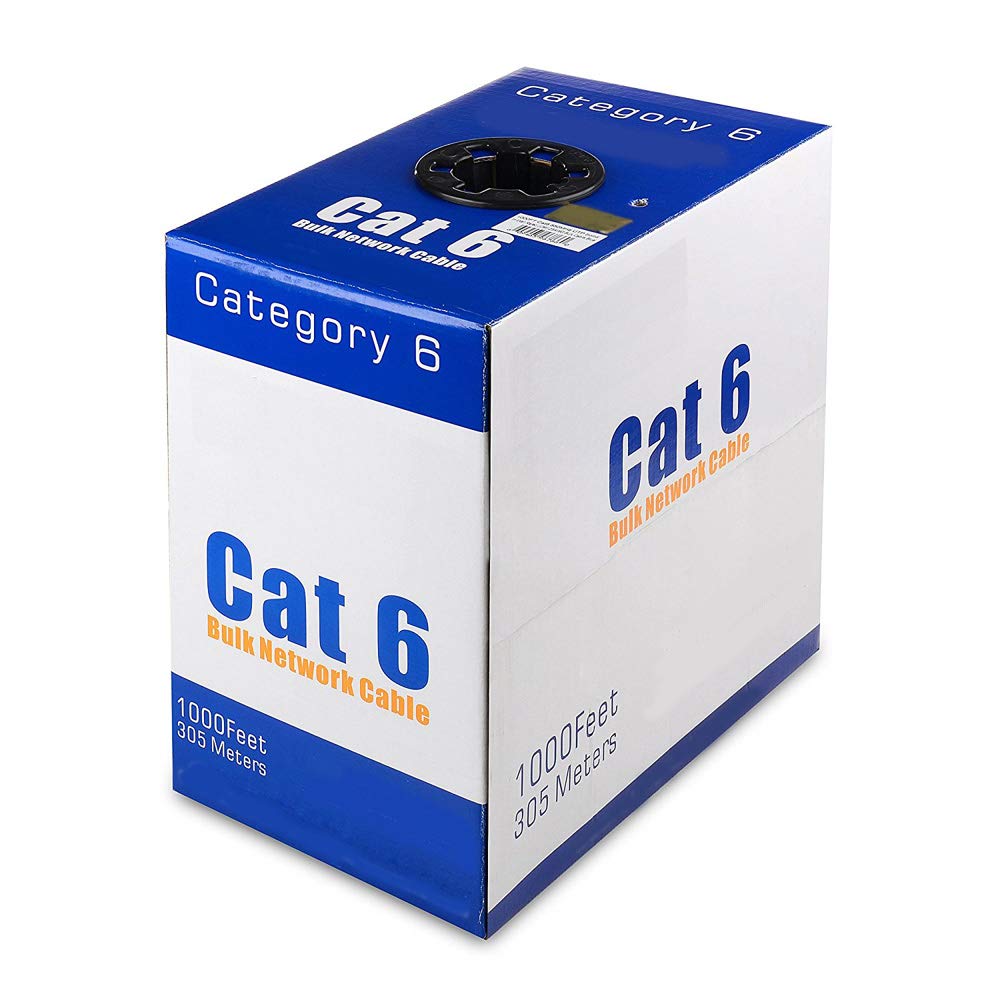 NETWORK CABLE CAT6 23 AWG WHITE (305 mts)