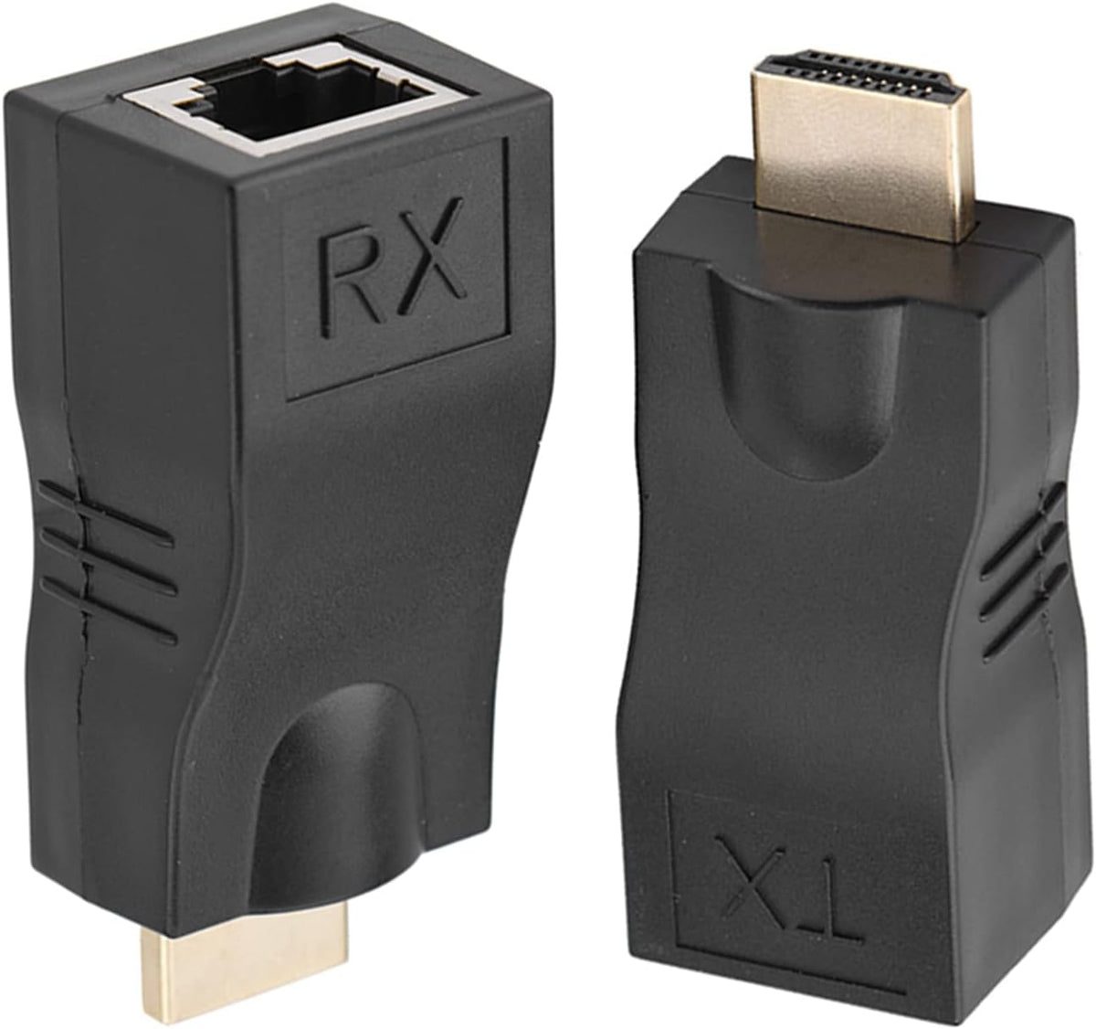 HDMI Extender, 30m to RJ45 Network Cable Extender Converter