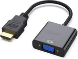 HDMI to VGA, Gold-Plated Adapter (Male to Female)