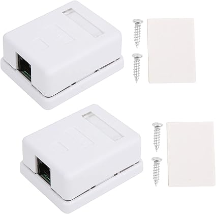 RJ45-8P8C CAT6 Single Port Junction Box