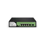 4-port GE PoE + 2-port GE uplink Unmanaged PoE Switch