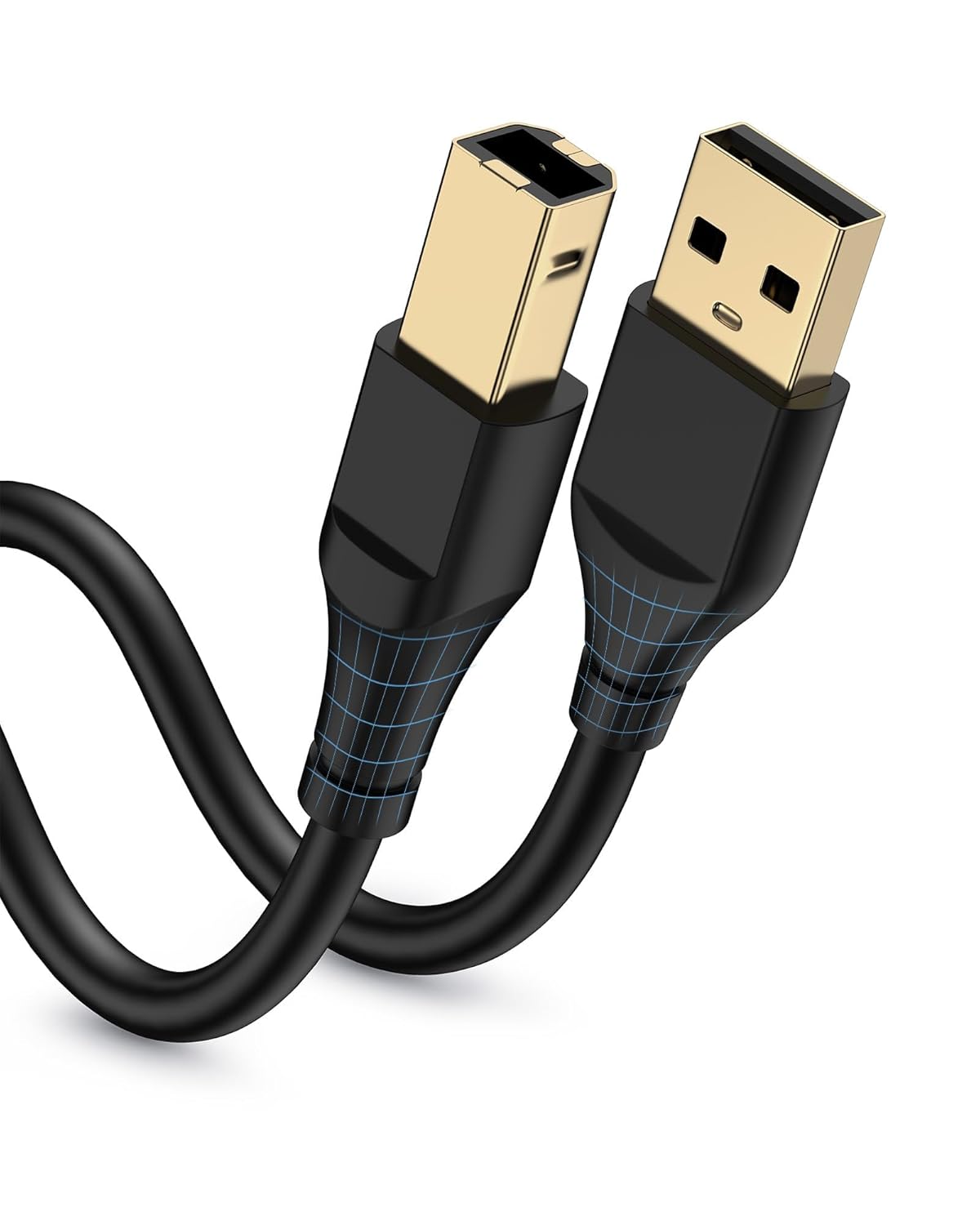 Printer Cable 3ft, Square USB A to USB B Cable